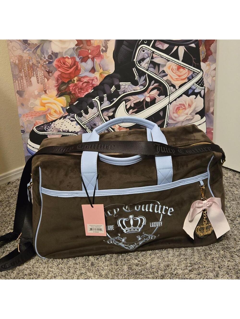 JUICY COUTURE "NEW LOVE CHAPTER" WEEKENDER DUFFLE BAG